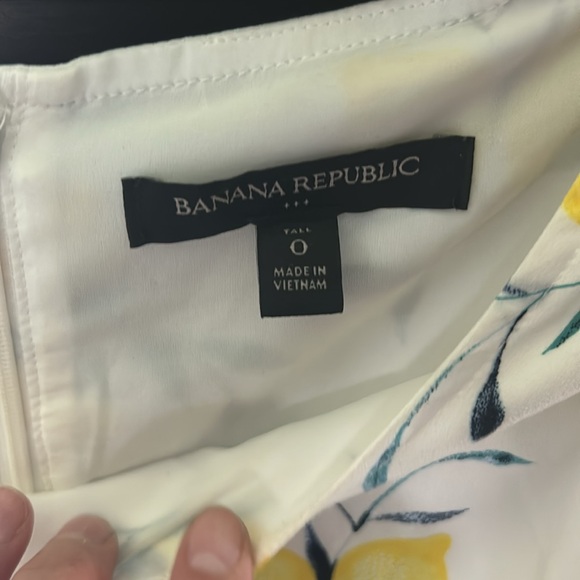 Banana Republic Yellow Green Midi Sundress - Picture 5 of 5